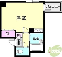 クリスタル大崎 2階