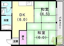 エメラルド立花II 2階