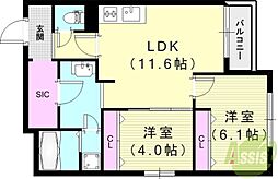 REGIES立花駅前 3階/-
