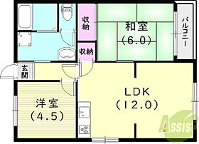 サンコーポ・ムコ  ｜ 兵庫県尼崎市武庫之荘7丁目14-1（賃貸マンション2LDK・4階・50.00㎡） その2