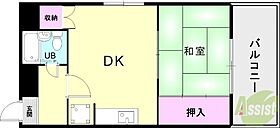 グランディアイーストコート  ｜ 兵庫県尼崎市西本町2丁目18（賃貸マンション1DK・6階・34.80㎡） その2