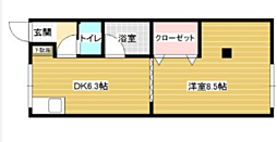 間取図画像 1DK