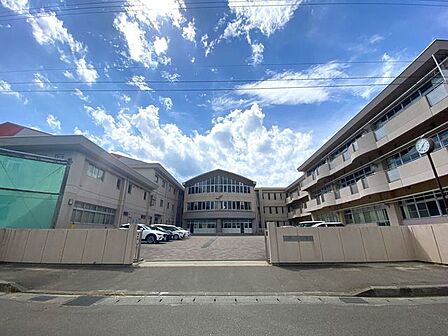 柳生中学校 450m
