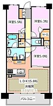 ウェリス滝野川 206 ｜ 東京都北区滝野川３丁目58-1（賃貸マンション3LDK・2階・72.66㎡） その2