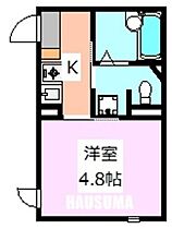 ラ・ヴィータ板橋 204 ｜ 東京都北区滝野川６丁目80-4（賃貸アパート1K・2階・16.74㎡） その2