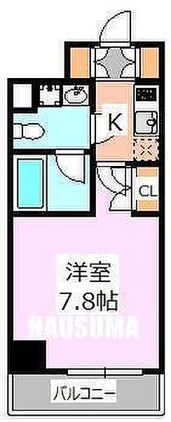エスティメゾン王子 501｜東京都北区王子２丁目(賃貸マンション1K・5階・25.54㎡)の写真 その2