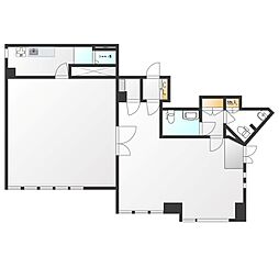 クローバー第1ビルの間取図画像