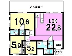 物件画像 プラウディアコート北谷II　4階