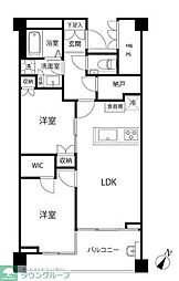 フィールド川和 2LDKの間取図画像