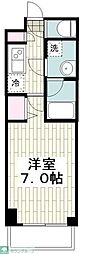 ガーラ・プレシャス横浜西谷 1Kの間取図画像