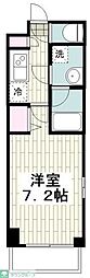ガーラ・プレシャス横浜西谷 1Kの間取図画像