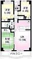 シャトル清水3階15.6万円