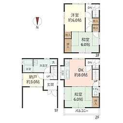 京都府乙訓郡大山崎町字円明寺小字西法寺 中古戸建