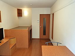 レオパレス三ッ沢上町II 203 2階1Kのリビング/ダイニング