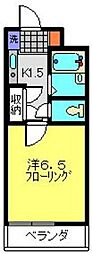 間取図画像 1K