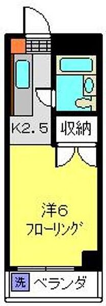 グレイス田代 302｜神奈川県横浜市神奈川区三枚町(賃貸マンション1K・3階・17.61㎡)の写真 その2