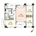 間取り：南西角住戸、3LDK、価格3，180万円、専有面積65.02m2