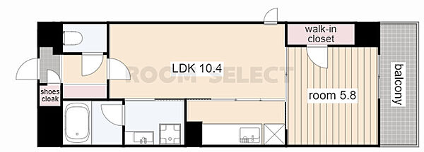 ダイワシティー千種 601｜愛知県名古屋市千種区内山１丁目(賃貸マンション1LDK・6階・40.68㎡)の写真 その2