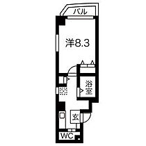 アールズコート一社 503 ｜ 愛知県名古屋市名東区高社１丁目（賃貸マンション1K・5階・24.96㎡） その2