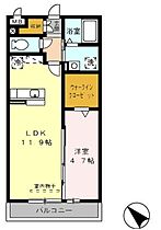 メゾン新守西 203 ｜ 愛知県名古屋市守山区新守西（賃貸アパート1LDK・2階・41.67㎡） その2