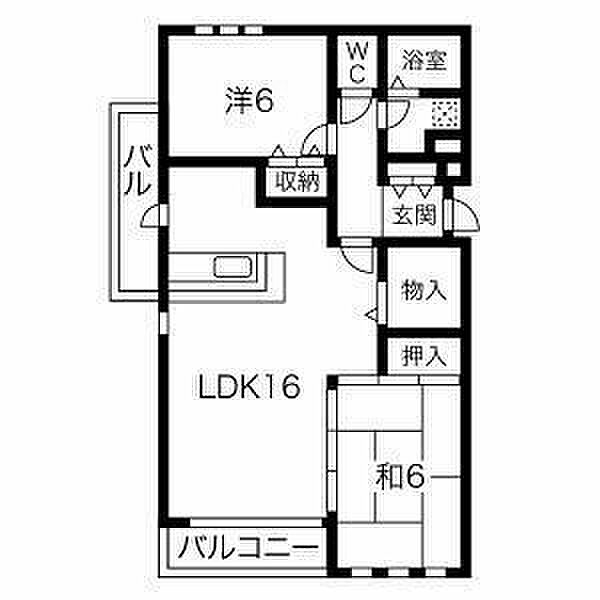 セントラルカミヤシロ 103｜愛知県名古屋市名東区上社４丁目(賃貸マンション2SLDK・1階・64.00㎡)の写真 その2