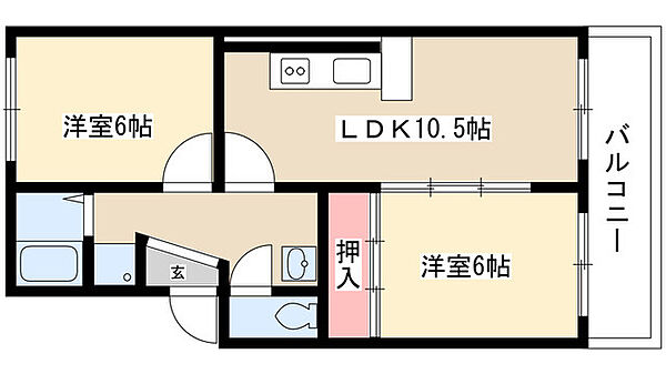 ピアネーズ上社2号棟 101｜愛知県名古屋市名東区社台３丁目(賃貸マンション2LDK・1階・55.00㎡)の写真 その2