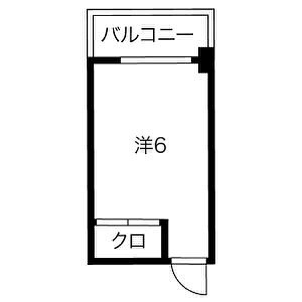 覚王山ドミトリー河合ビル 411｜愛知県名古屋市千種区山添町１丁目(賃貸マンション1R・4階・12.75㎡)の写真 その2