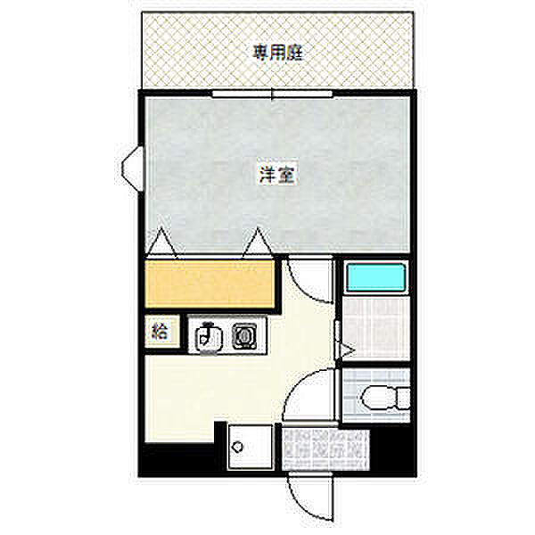 コーポ社台 101｜愛知県名古屋市名東区社台１丁目(賃貸アパート1R・1階・24.00㎡)の写真 その2