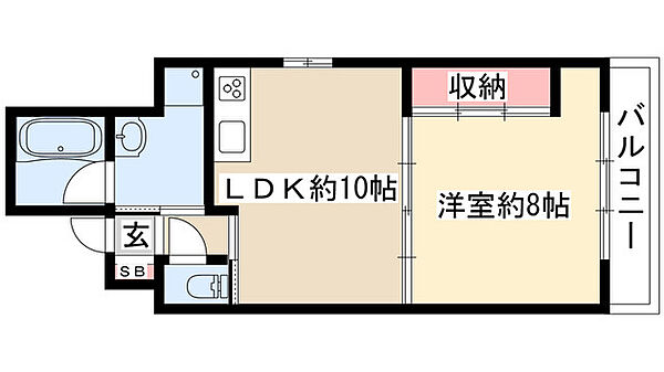 イマージュ池下 601｜愛知県名古屋市千種区覚王山通８丁目(賃貸マンション1LDK・6階・45.90㎡)の写真 その2