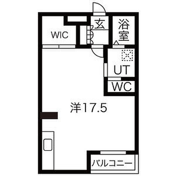 ARUTE PATIO(アルテパティオ) 207｜愛知県長久手市喜婦嶽(賃貸アパート1R・2階・44.39㎡)の写真 その2