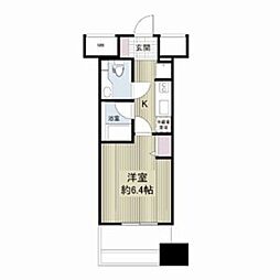 レジディア久屋大通 1Kの間取図画像
