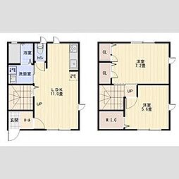 SakuraCourt 2LDKの間取図画像