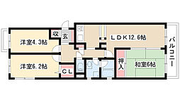 パークノヴァ亀の井 3LDKの間取図画像