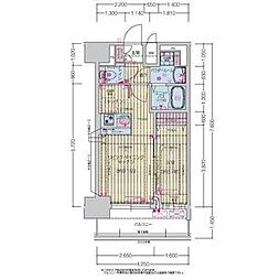 プレサンス上前津ディアシス 1LDKの間取図画像