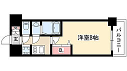 プレサンス新栄町ギャラント 1Kの間取図画像