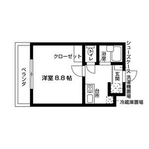 セルシオン池下 302｜愛知県名古屋市千種区池下１丁目(賃貸マンション1K・3階・24.12㎡)の写真 その2