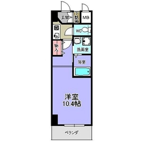 サウス名駅 1006｜愛知県名古屋市中村区名駅南３丁目(賃貸マンション1K・10階・29.28㎡)の写真 その2