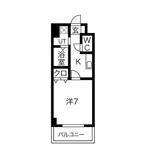 ピュアライフ 302｜愛知県名古屋市中村区千成通１丁目(賃貸マンション1K・3階・24.51㎡)の写真 その2