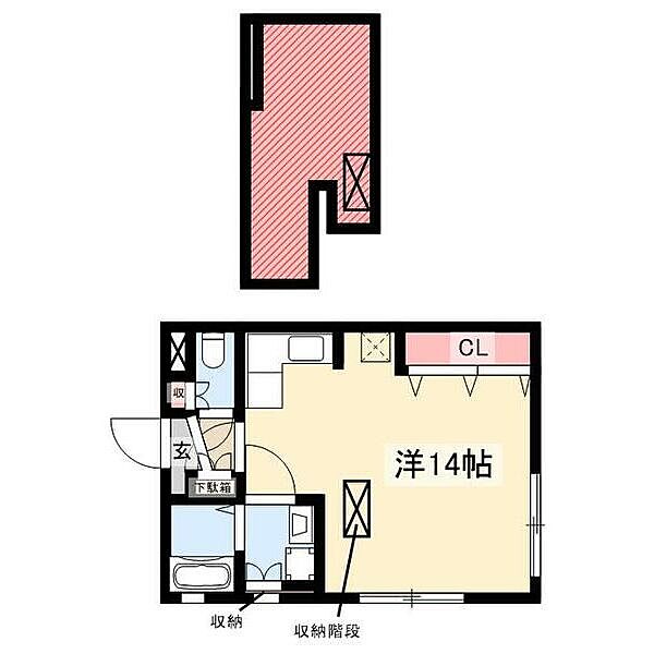 金龍コーポ中村 401｜愛知県名古屋市中村区中島町４丁目(賃貸マンション1R・4階・35.00㎡)の写真 その2