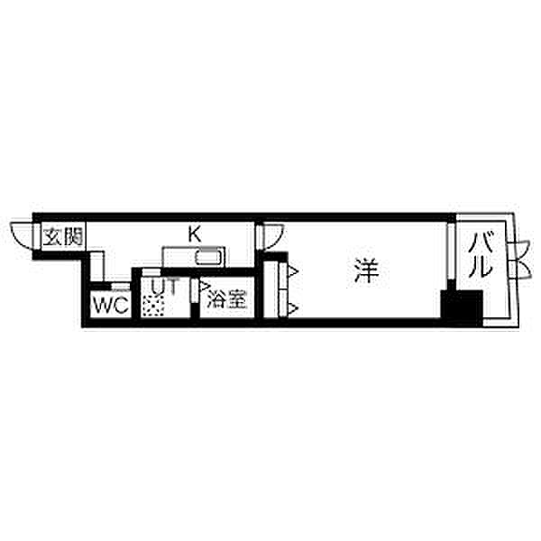 N apartment 402｜愛知県名古屋市中区大須１丁目(賃貸マンション1K・4階・33.35㎡)の写真 その2