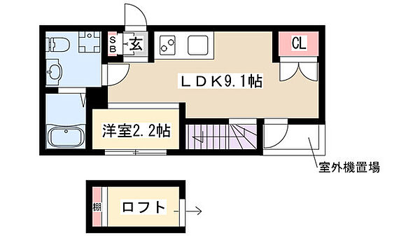 REX新栄 302｜愛知県名古屋市中区新栄３丁目(賃貸アパート1R・3階・26.04㎡)の写真 その2