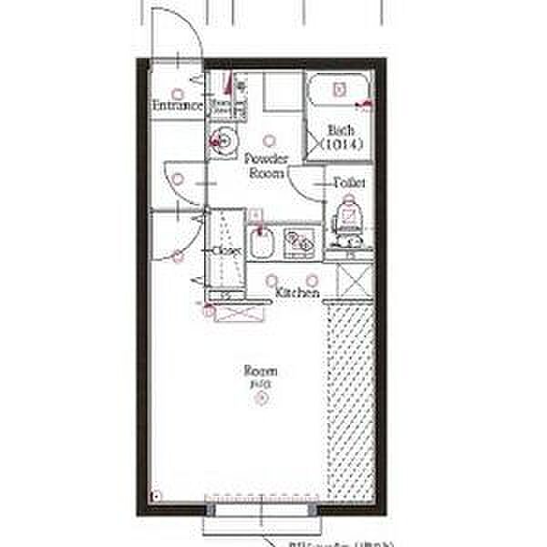 クレストタップ名古屋ウエスト 508｜愛知県名古屋市中村区松原町４丁目(賃貸マンション1K・5階・28.05㎡)の写真 その2