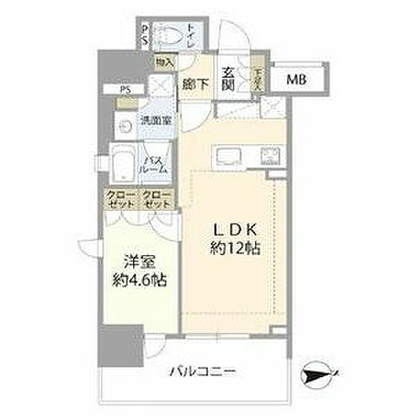 オープンレジデンシア金山　THE　COURT 901｜愛知県名古屋市中区伊勢山２丁目(賃貸マンション1LDK・9階・41.40㎡)の写真 その1