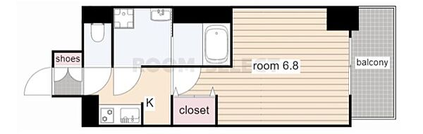 S-RESIDENCE鶴舞駅前 202｜愛知県名古屋市中区千代田５丁目(賃貸マンション1K・2階・24.00㎡)の写真 その2