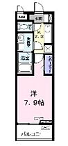 クレール幸 302 ｜ 愛知県名古屋市中村区烏森町６丁目（賃貸アパート1K・3階・25.35㎡） その2