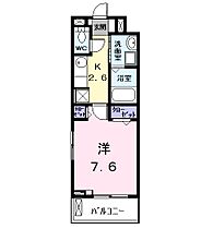 ローレルＥａｓｔ 203 ｜ 愛知県名古屋市中川区小本１丁目（賃貸アパート1K・2階・27.02㎡） その2