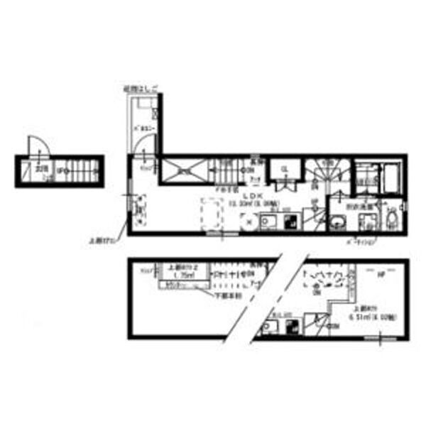 LIBRE名古屋(リブレ名古屋) 202｜愛知県名古屋市中村区名楽町１丁目(賃貸アパート1K・2階・27.76㎡)の写真 その2