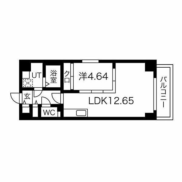 GRANDUKE松原cuore 703｜愛知県名古屋市中区松原２丁目(賃貸マンション1LDK・7階・42.90㎡)の写真 その2