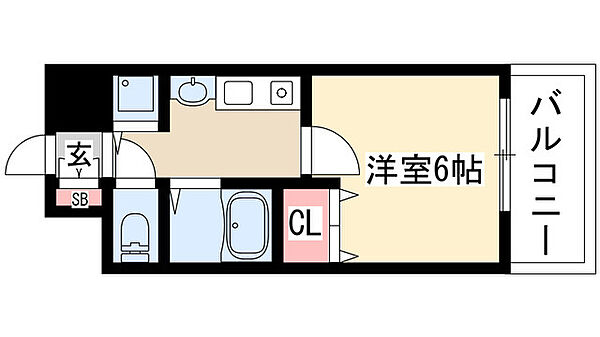 プレサンス名古屋城前 903｜愛知県名古屋市中区丸の内２丁目(賃貸マンション1K・9階・20.23㎡)の写真 その2