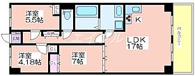 江坂江の木公園スカイハイツ  ｜ 大阪府吹田市江の木町（賃貸マンション3LDK・7階・65.88㎡） その2